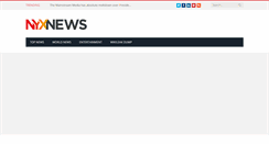 Desktop Screenshot of nyxnews.com