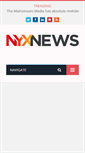 Mobile Screenshot of nyxnews.com